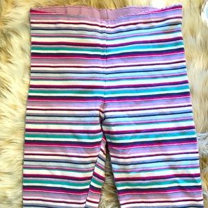 Tea brand striped Capri leggings size 6 *1
